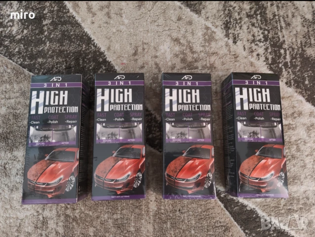 Керамичен защитен спрей за кола