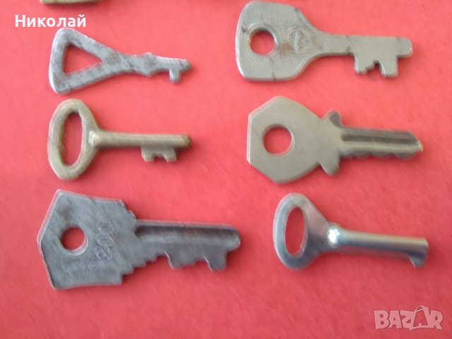 Лот малки ключета , ключове, снимка 2 - Антикварни и старинни предмети - 43712667
