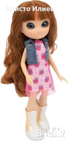 UNIQUE EYES Кукла с реалистични очи София 25см, снимка 2 - Кукли - 47658946