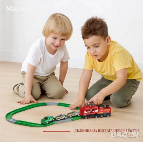 Трансформиращ влак и писта 2 в 1., снимка 4 - Коли, камиони, мотори, писти - 52158840