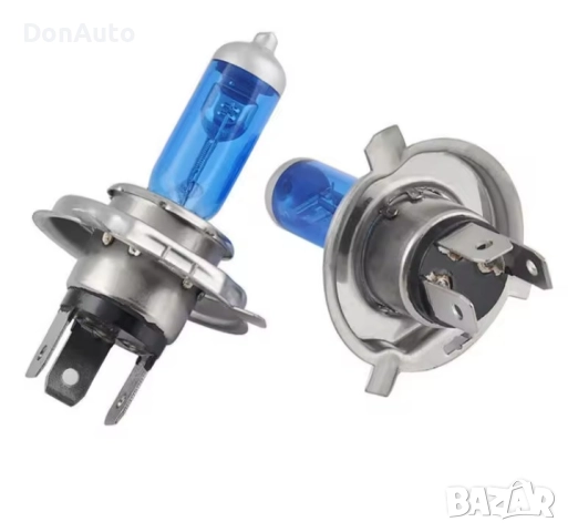 H4 крушка 55W - 4300K / 6000K, снимка 5 - Аксесоари и консумативи - 51229098