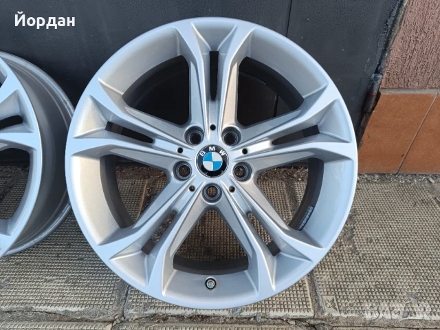 Оригинални джанти 18 ' цола 5x112 БМВ/ BMW Х3 Х4 G01 G02 + сензори, снимка 10 - Гуми и джанти - 51376481