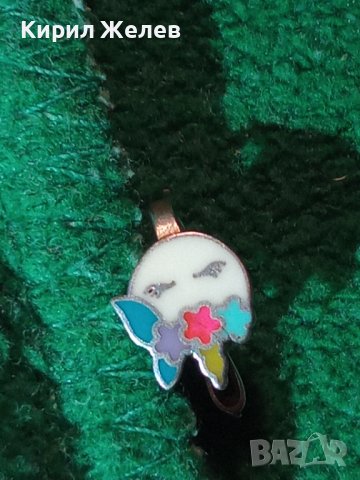 ИЗЯЩНА АНГЛИЙСКА СРЕБЪРНА ВИНТИДЖ АРТ ОБЕЦА СРЕБРО 925 с ЦВЕТЕН КЛЕТЪЧЕН ЕМАЙЛ РЪЧНА ИЗРАБОТКА 39955, снимка 13 - Обеци - 42475930