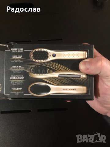 ДЕМЕЛИС ЧЕТКА ЗА ИЗПРАВЯНЕ НА КОСА ИЛИ БРАДА SAINT ALGUE LIBERTY