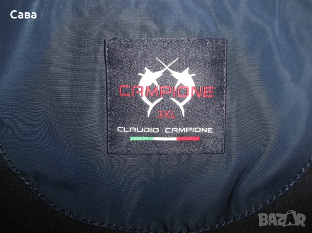 Елек CLAUDIO CAMPIONE  мъжки,2-3ХЛ, снимка 4 - Спортни дрехи, екипи - 53276373