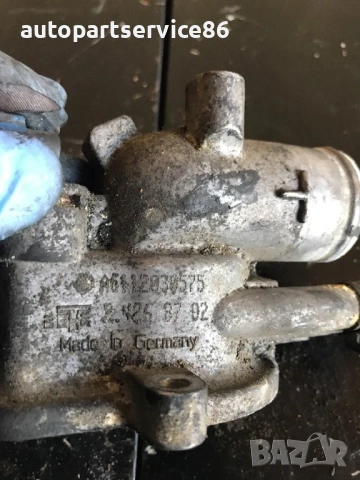 Корпус на термостат за Jeep Grand Cherokee 2.7 CRDi (2002) A6112030575, снимка 3 - Части - 53511575