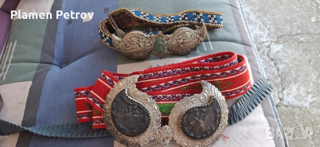 сребърни български пафти /3 броя/, снимка 13 - Антикварни и старинни предмети - 51269822