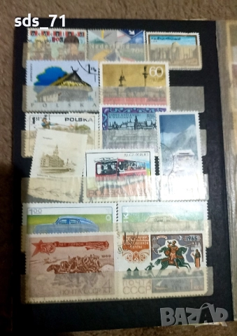Пощенски марки около 150 броя различна тематика ,на 35 г ,отлично запазени с класьор 100 лв, снимка 12 - Нумизматика и бонистика - 51762930