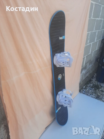 Сноуборд HEAD  ROCKA FW 4D   с автомати.   146см , снимка 6 - Зимни спортове - 52464162
