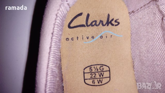 Обувки Clarks 22 розови, снимка 4 - Детски обувки - 28143940
