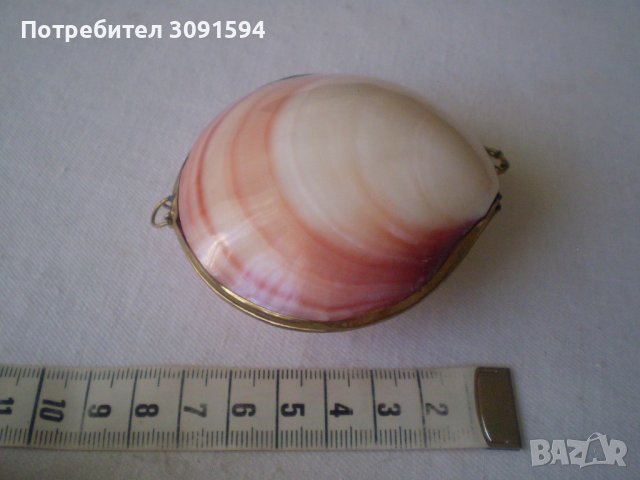 кутия за бижута мида, снимка 3 - Антикварни и старинни предмети - 37924641