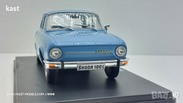 KAST-Models Умален модел на SKODA 100L Hachette 1/24, снимка 5 - Колекции - 43271562