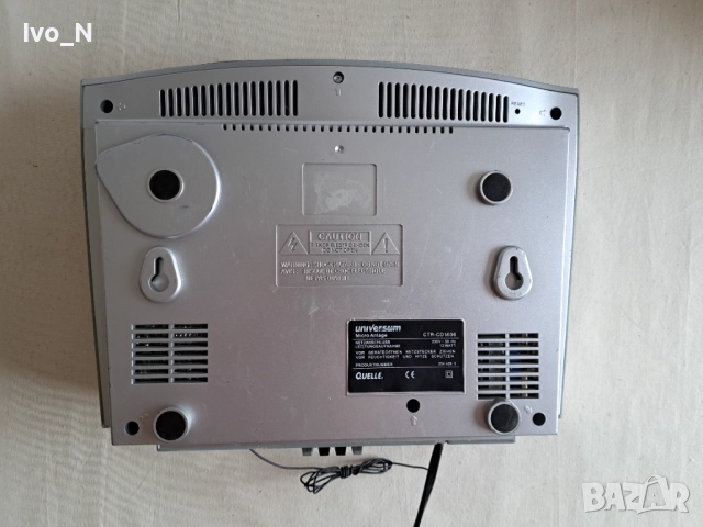 CD плейър Universum CTR-CD 1036., снимка 5 - Радиокасетофони, транзистори - 51656406