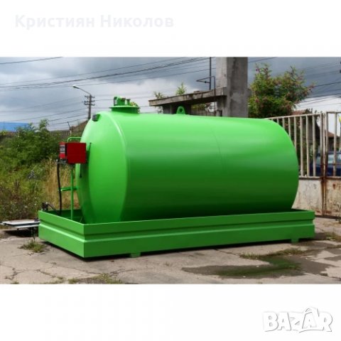 Надземен дизелов резервоар с колонка - 9500L, снимка 2 - Други машини и части - 35226495