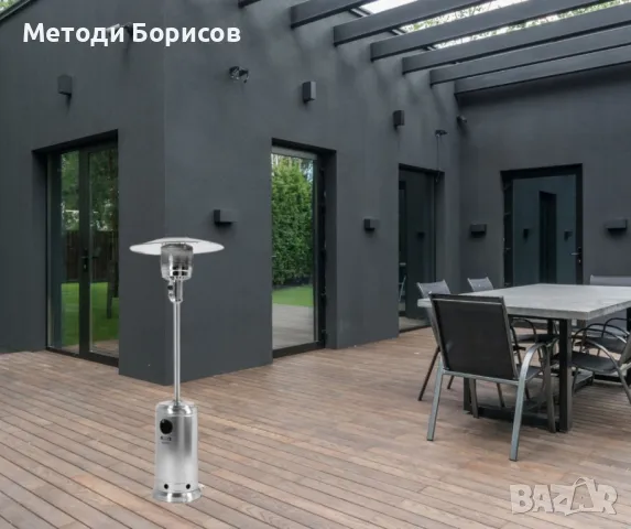 Външен газов отоплител, 13kW, гъба, инокс., снимка 5 - Котлони - 48104933