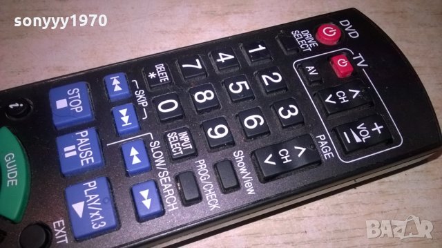 panasonic dvd/tv remote control-внос швеицария, снимка 9 - Дистанционни - 27197502