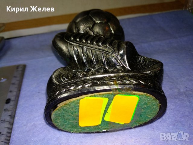 ШАМПИОНСКА ФУТБОЛНА КОЛЕКЦИОНЕРСКА ФИГУРАЛНА МЕТАЛНА НАСТОЛНА ПОСТАВКА За ЗАПАЛКА 41382, снимка 7 - Колекции - 43887928