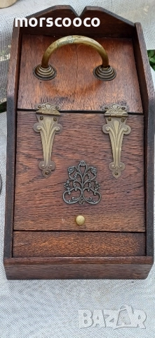 Старинен сандък за въглища , снимка 2 - Антикварни и старинни предмети - 51586943