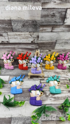 Гипсокерамични Осмици магнитчета!!, снимка 18 - Декорация за дома - 53251655
