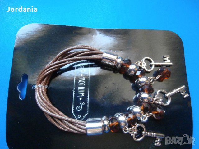 Комплект гривна и обеци, снимка 2 - Бижутерийни комплекти - 27349107