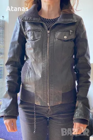 Дамски кожени якета марка Only и Xetra, лот, снимка 2 - Якета - 50217894