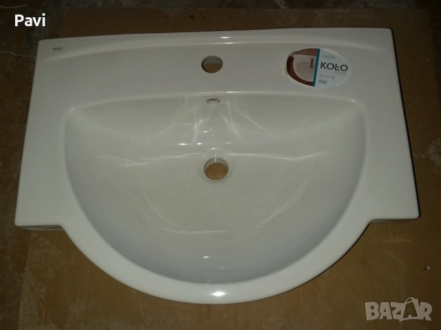 Нова мивка за баня KOLO Freja 65см, снимка 4 - Мивки - 53076735
