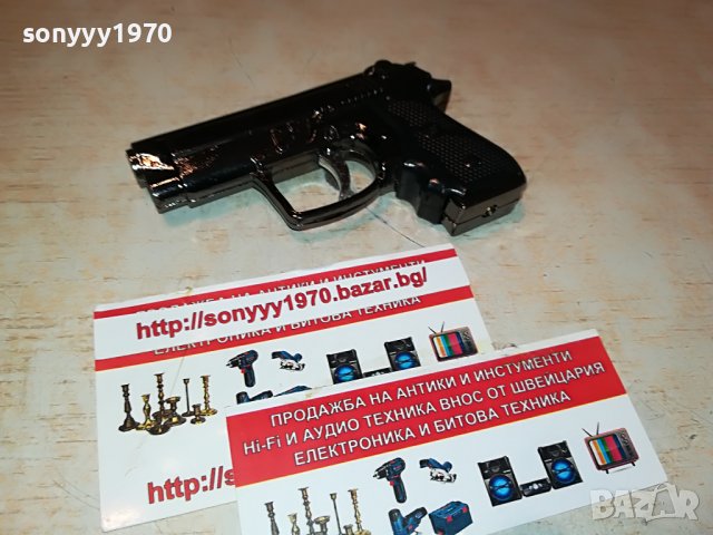 ПИСТОЛЕТ ЗАПАЛКА-МЕТАЛЕН 1506221224, снимка 11 - Колекции - 37093086