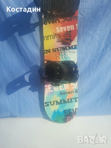 Сноуборд детски SEVEN SUMMITS 121см. , снимка 3 - Зимни спортове - 52915630
