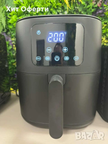 Air fryer 6 литра T&G Best Cooking , снимка 2 - Фритюрници - 53100726