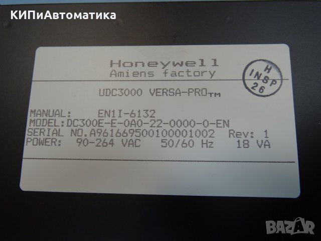 термоконтролер Honeywell UDC3000 Versa-ProTM, снимка 3 - Резервни части за машини - 35095534