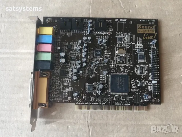Звукова карта Creative Labs Sound Blaster Live! CT4830 5.1 Channel PCI