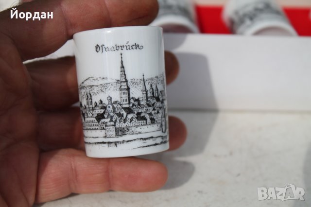 Немски порцеланови чаши нови 6 броя, снимка 5 - Колекции - 38104704