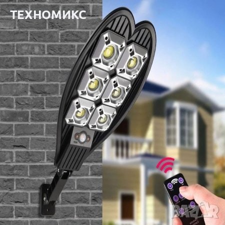 Соларна LED лампа със сензор за движение , снимка 3 - Соларни лампи - 43991186