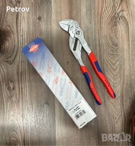 KNIPEX 86 05 250 - MADE IN GERMANY - ORIGINAL - 250 mm ЧИСТО НОВИ PROFI Многофункционални Клещи Ключ
