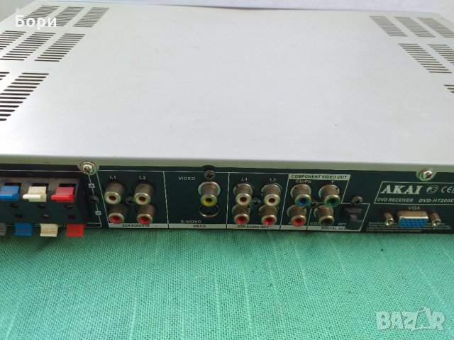 AKAI Ресийвър DVD HT200E, снимка 9 - Плейъри, домашно кино, прожектори - 33413340