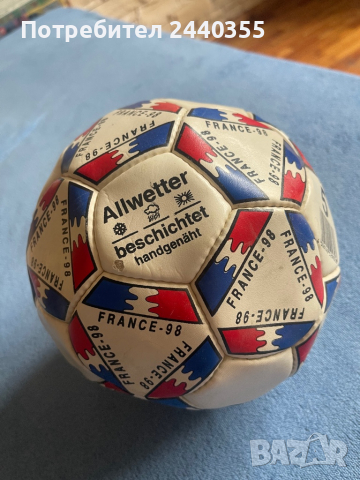 Ретро топка световно първенство Франция 1998, снимка 3 - Футбол - 36492192