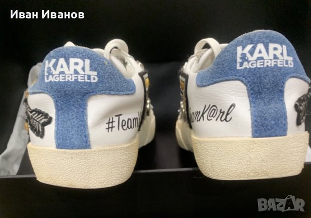 Karl Lagerfeld оригинал 36 номер, снимка 7 - Маратонки - 43914526