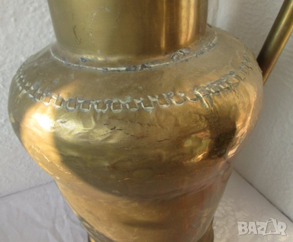 грамаден кован Стар гюм месинг метал много красив здрав, снимка 2 - Антикварни и старинни предмети - 28885316