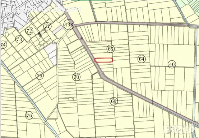 УПИ статут 'Производствена, складова и общественообслужваща дейност', с. Строево, снимка 2 - Парцели - 52114259