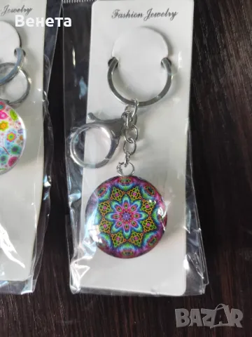 Стъклени красиви ключодържатели🥰, снимка 7 - Други - 50239570