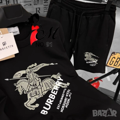 мъжки екипи burberry , снимка 5 - Спортни дрехи, екипи - 51305166