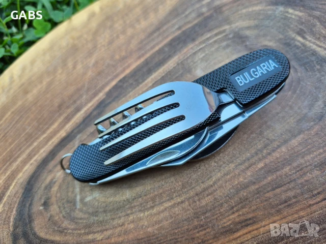 Туристически комплект за хранене България 6 в 1,четири цвята, снимка 6 - Екипировка - 51267517