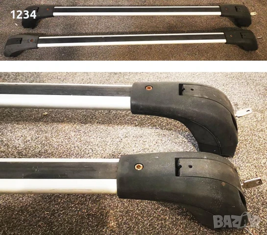 алуминиев багажник за CITREN C4 GRAND PICASSO и PEUGEOT 207 напречни греди 