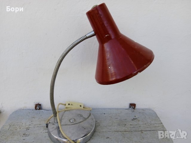 Стара настолна лампа, снимка 7 - Настолни лампи - 39976336