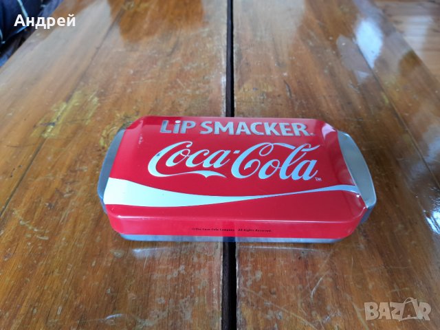 Стара кутия от ухания за устни на Кока Кола,Coca Cola