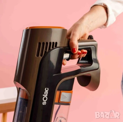 Прахосмукачка Solac Turbobat 600 – 600W, 12.000 Pa, циклонна технология, 0.8L, снимка 8 - Друга електроника - 51896396