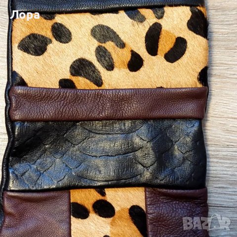 Дамски ръкавици естествена кожа, снимка 4 - Ръкавици - 48518999