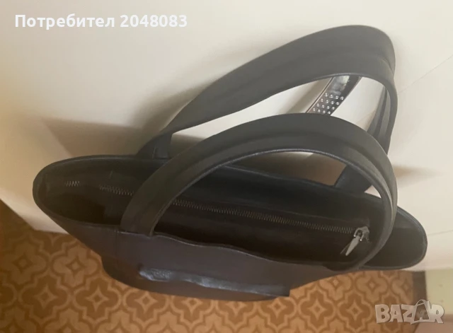 Дамска чанта естествена кожа, снимка 3 - Чанти - 50904565