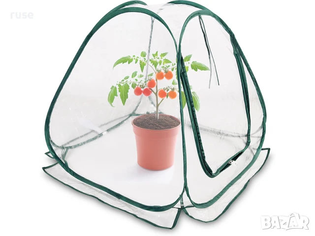 НОВИ! Сгъваема оранжерия тип Pop up 60x60x60см, снимка 6 - Оранжерии - 51299852