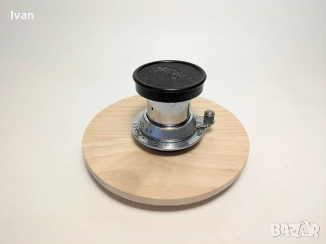 Винтидж далекомерен обектив Индустар-22 3,5/50 M39 за Fed Laica Zorki, снимка 10 - Обективи и филтри - 53484269